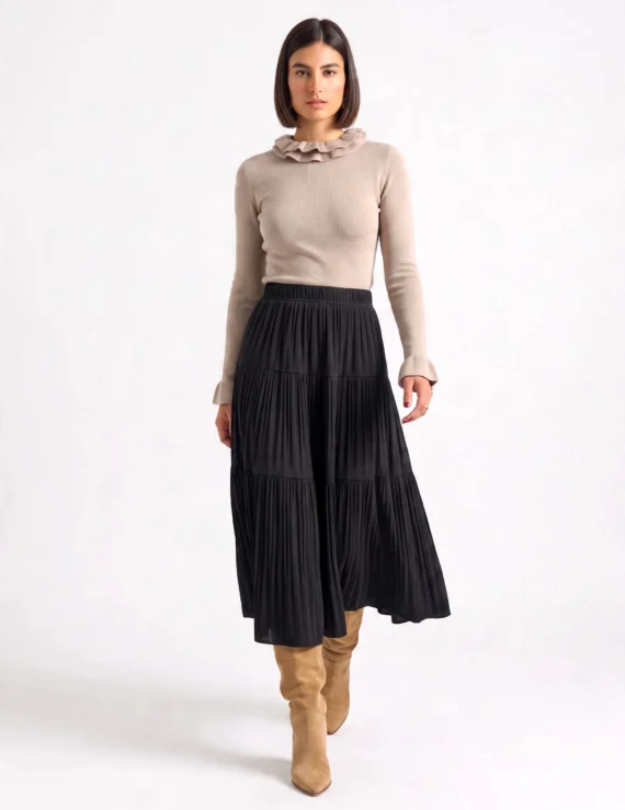 Pleated skirt