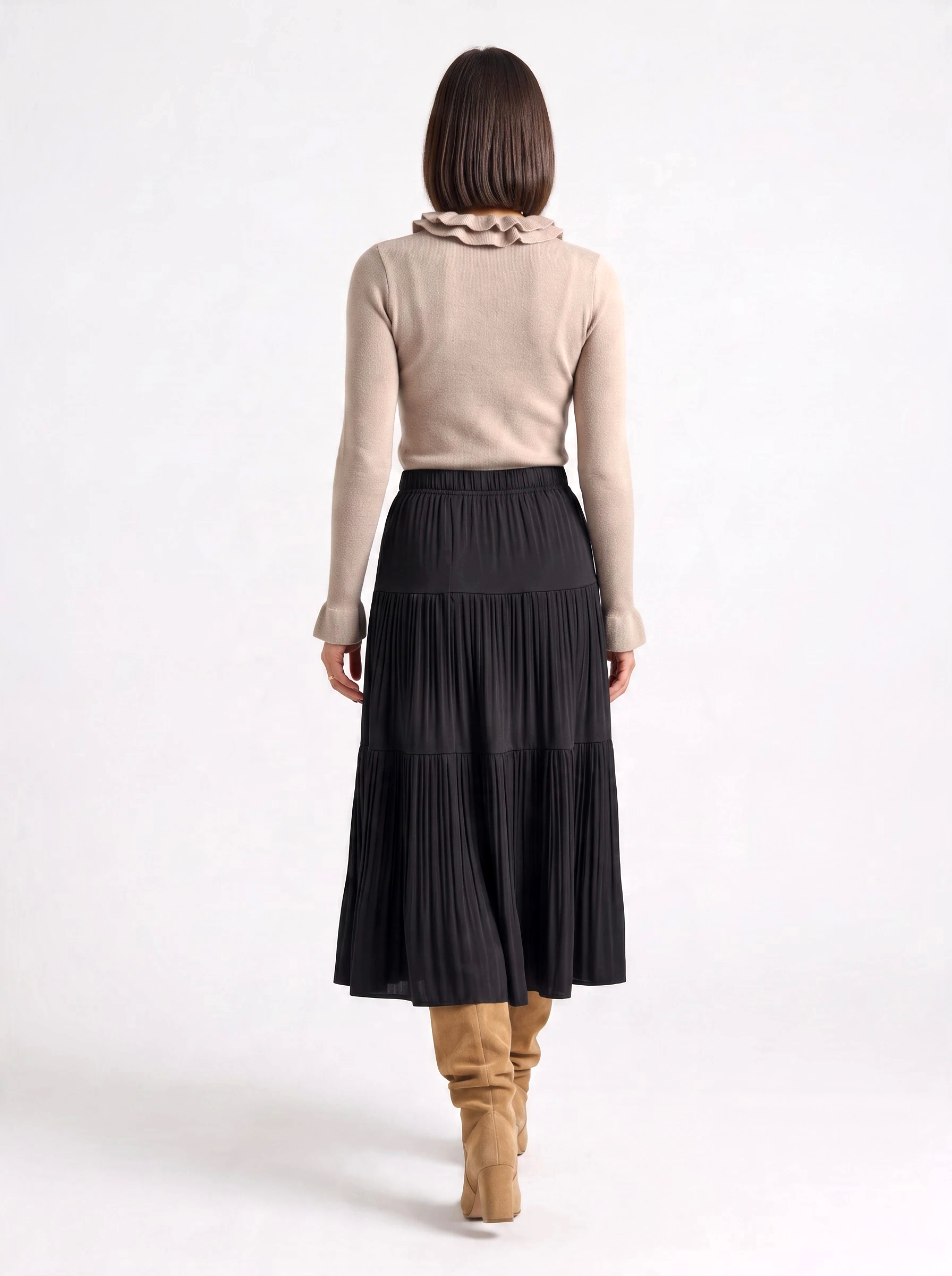 Pleated skirt