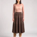 Pleated skirt
