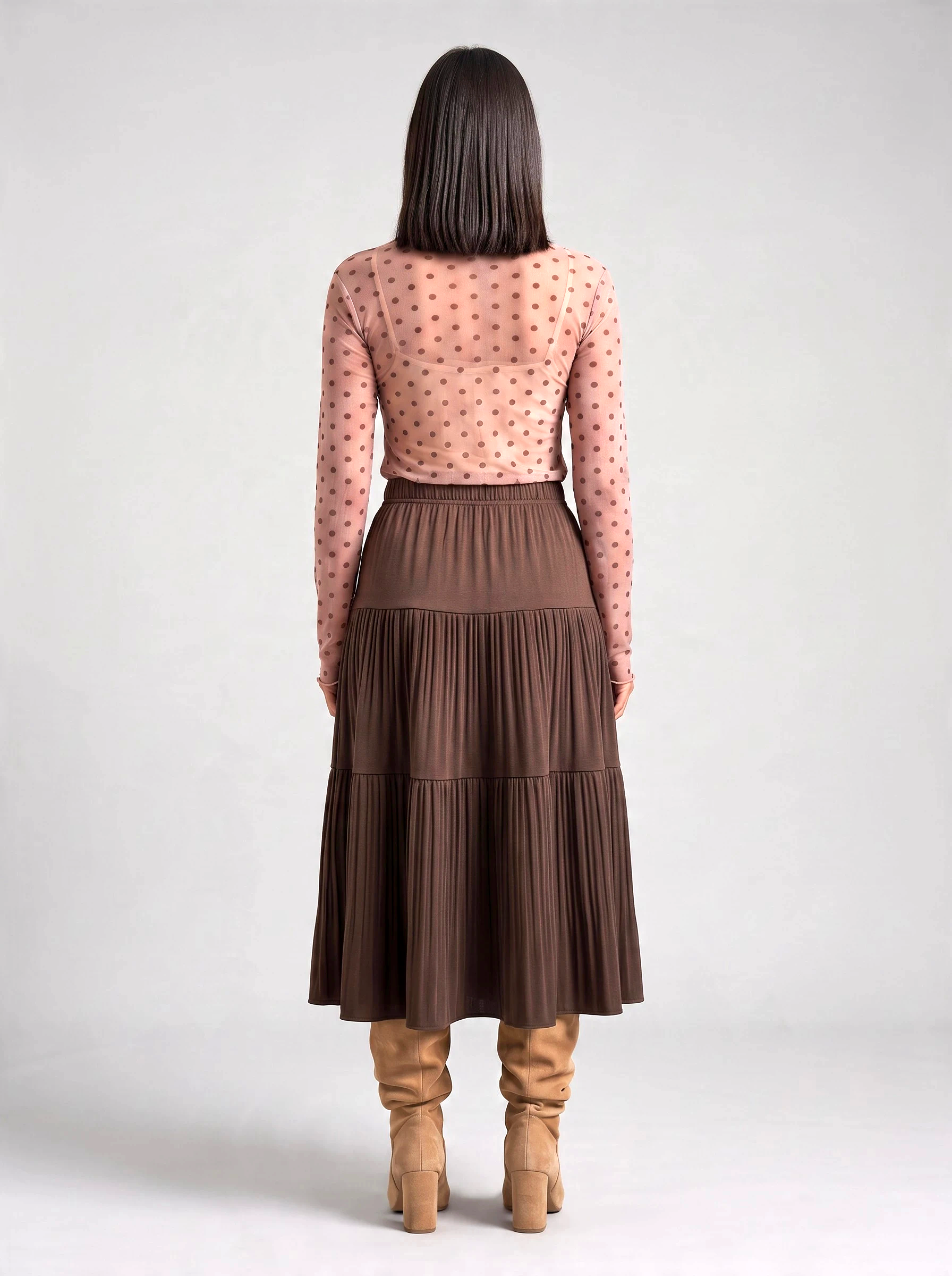 Pleated skirt