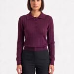 Sweater round collar