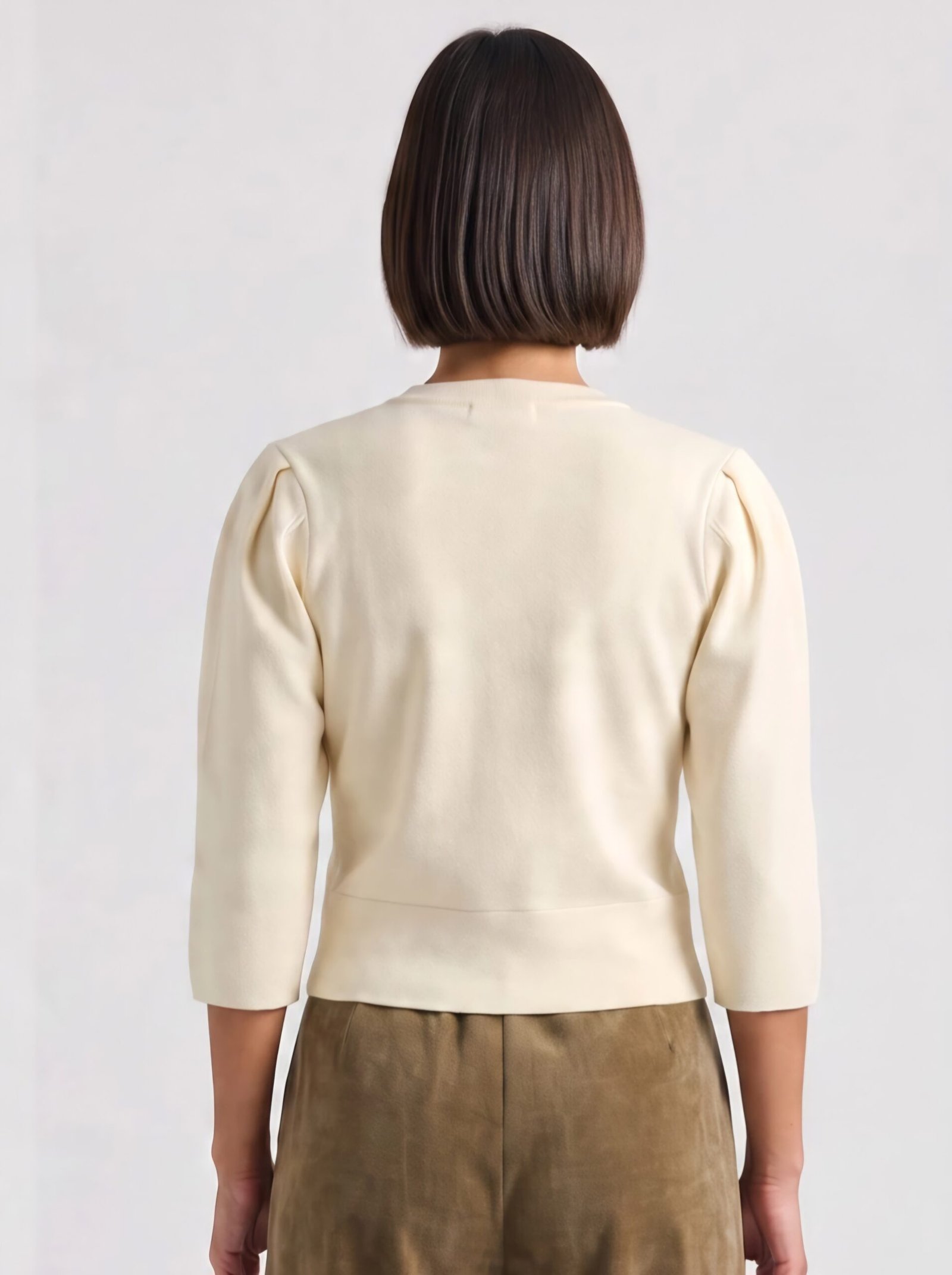 Cardigan small buttons front