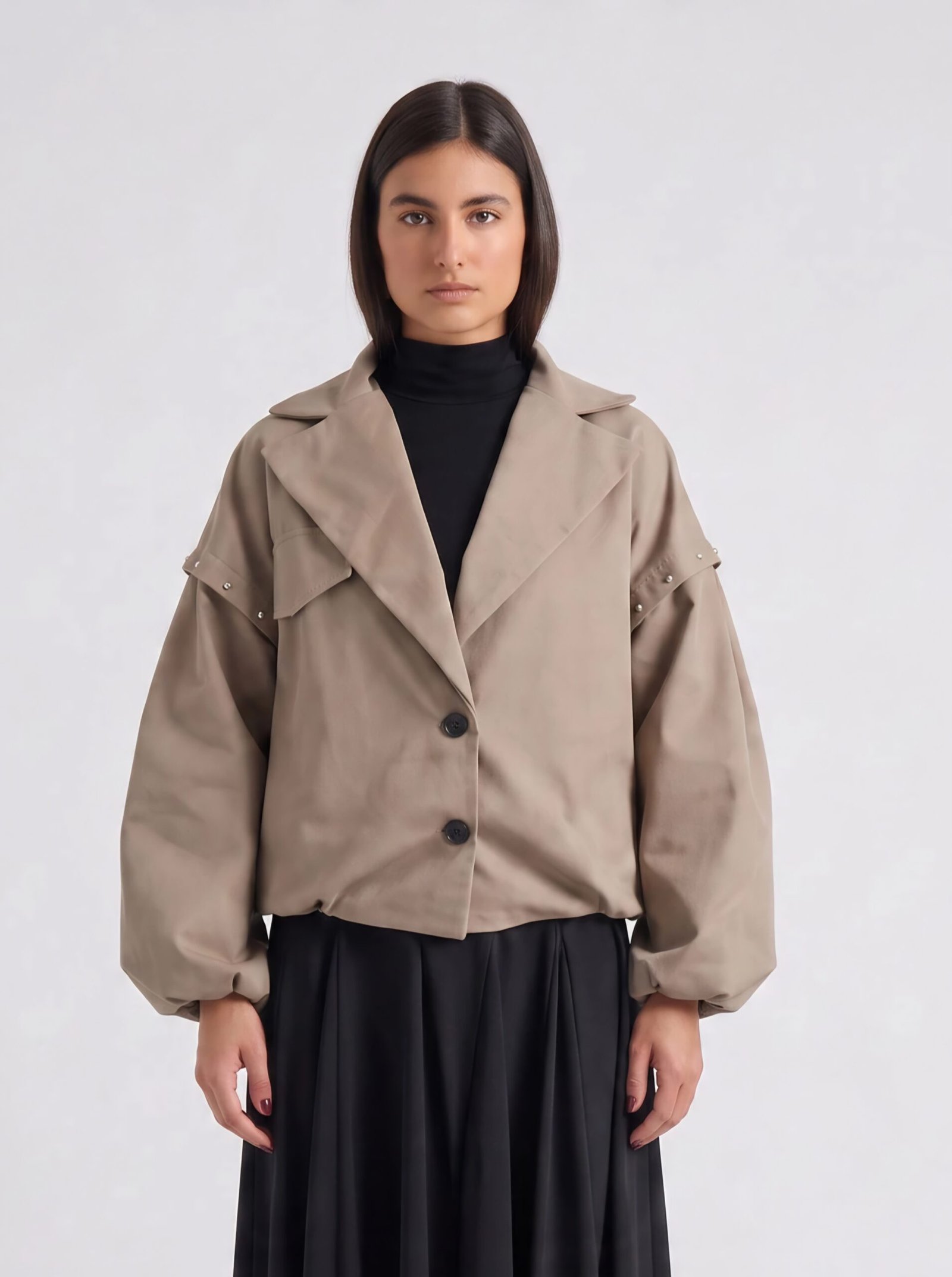 Bomber jacket with details