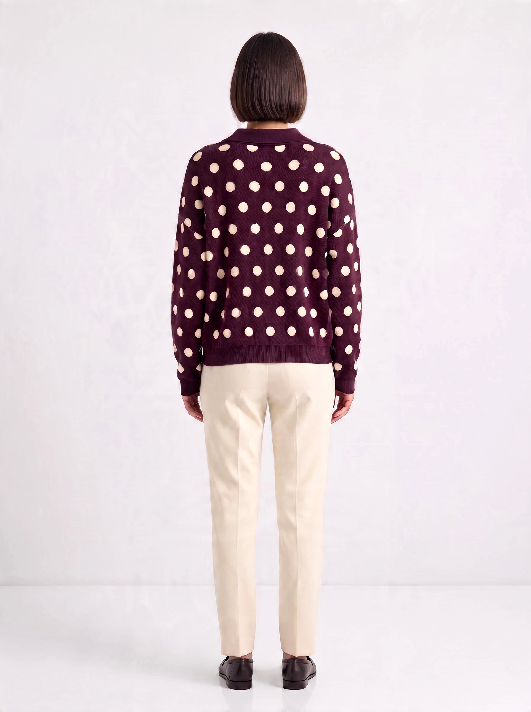 Polka dots sweater