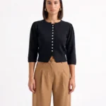 Cardigan small buttons front